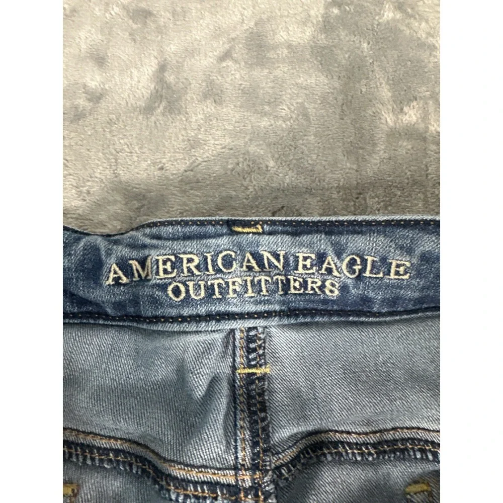 American Eagle Outfitters Hi-Rise Jegging Super Stretch BlueJeans Size14 Regular
